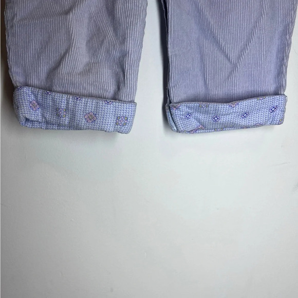 Vintage Izod Lacoste Corduroy Overalls Shirt Set - Picture 11 of 13